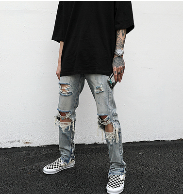 Pantalón Denim Rotos Estilo
