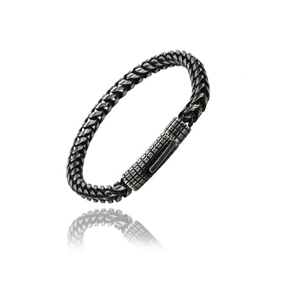 Pulsera Vintage de Acero Inoxidable para Hombre - Image 6