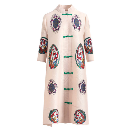 Abrigo Gabardina Tipo Vestido para Tallas Grandes - Image 12