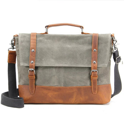 Bolsa de Hombro Retro Overflowing para Hombre - Image 12