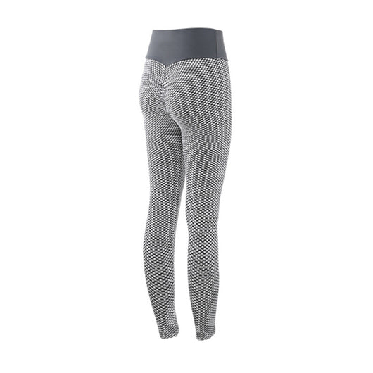 Leggings Deportivos a Cuadros Cintura Alta Transpirables sin Costuras - Image 12