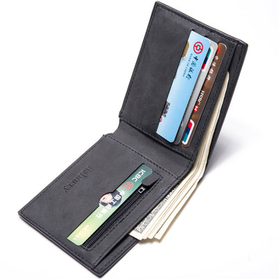Billetera Slim para Hombre con Compartimento de Monedas y Clip de Dinero - Image 5