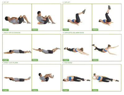 Tapete de Yoga con Almohadilla Ergonómica Lumbar - Image 4