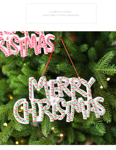 Adornos Navideños de Arcilla Polimérica con Letras Personalizadas - Image 11
