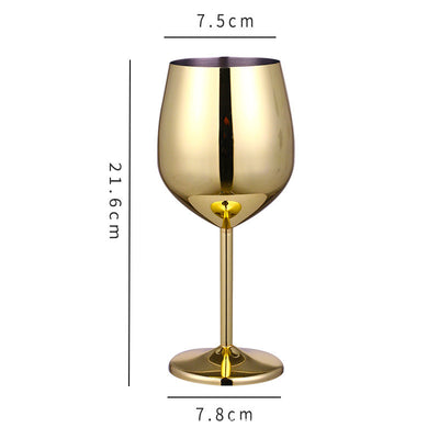 Copas de Champagne y Vino Tinto en Acero Inoxidable - Image 16
