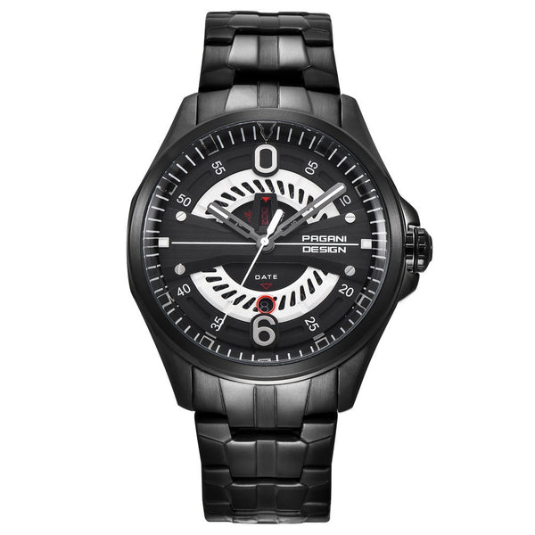 Reloj de Cuarzo Acero Inoxidable con Calendario - Elegancia Profesional - Image 14