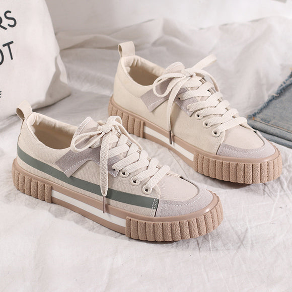 Zapatillas de Lona Estilo Vintage Hong Kong