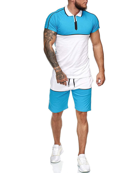 Conjunto Deportivo de Verano para Hombre con Combinación de Colores - Image 50