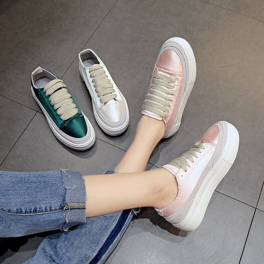 Zapatillas de Lona Satinada para Mujer - Image 3