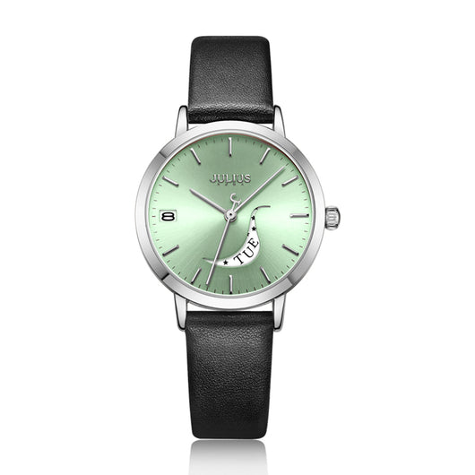 Reloj de Pulsera Multifuncional con Calendario y Carita Sonriente para Mujer - Image 12