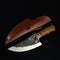 D Knife And Leather Case
