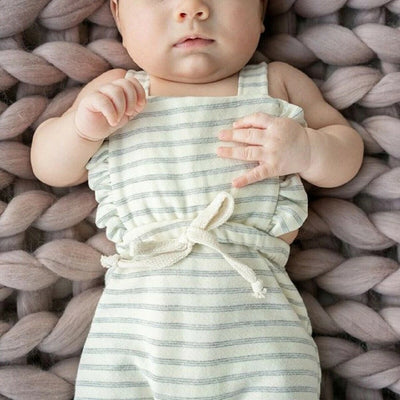 Jumpsuit de Algodón Puro con Rayas - Image 11