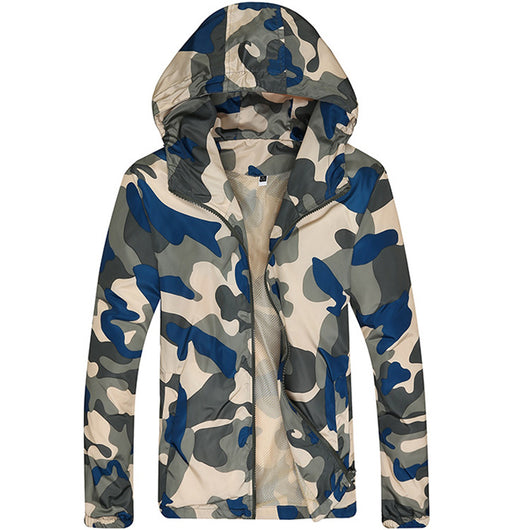 Chaqueta Camuflaje Slim Fit para Hombre - Estilo Urbano Moderno - Image 5