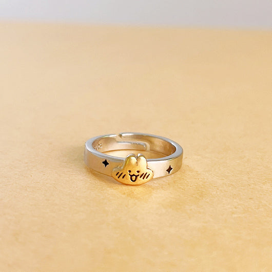 Anillo Conejo Tímido para Mujer - Diseño Adorable - Image 5