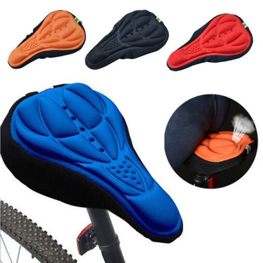 Funda de Asiento de Bicicleta Transpirable 3D con Relieve