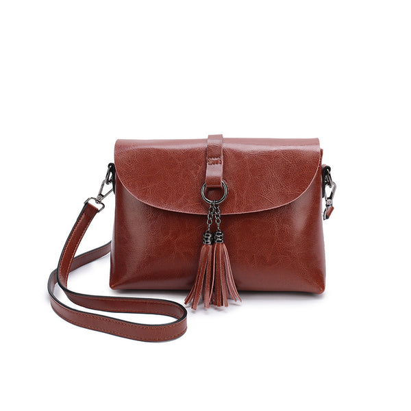 Bolso Mensajero Bandolera Multiusos con Borlas