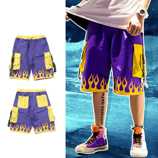 Pantalones Deportivos Personalizados con Diseño Flame