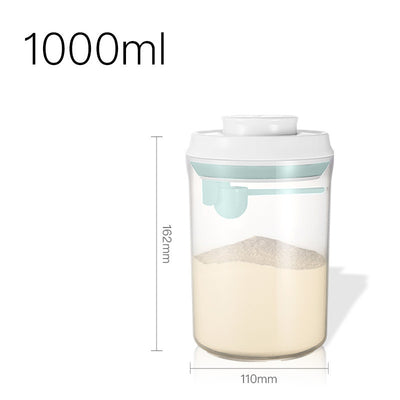 Recipiente Hermético Transparente para Leche en Polvo de Gran Capacidad - Image 6