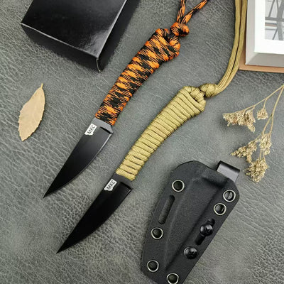 Cuchillo de Supervivencia y Defensa Personal de Alta Dureza para Cortar Cuerda - Image 10