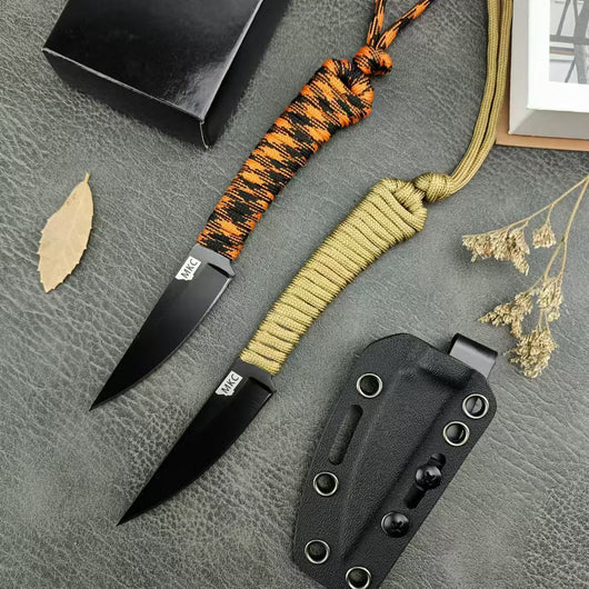 Cuchillo de Supervivencia y Defensa Personal de Alta Dureza para Cortar Cuerda - Image 10