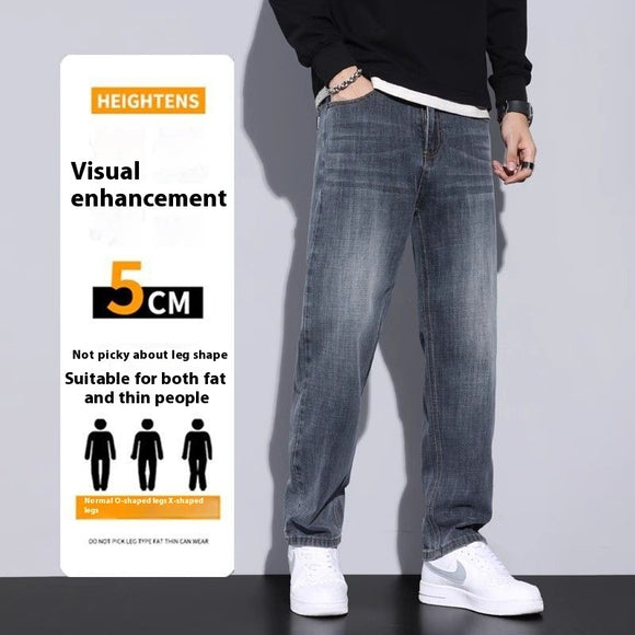 Men's Casual Loose Straight Leg Jeans