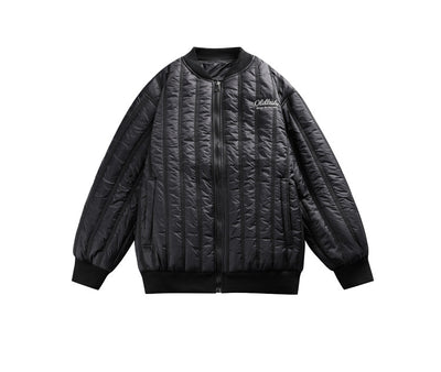 Chaqueta Suelta de Pareja Estilo Japonés a Rayas - Image 10
