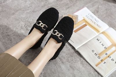 Zapatos Deportivos para Mujer con Forro Polar Cálido