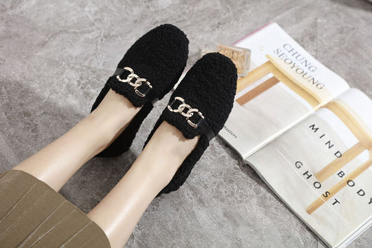 Zapatos Deportivos para Mujer con Forro Polar Cálido