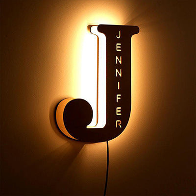 Lámpara Personalizada con Letras Iluminadas - Image 19