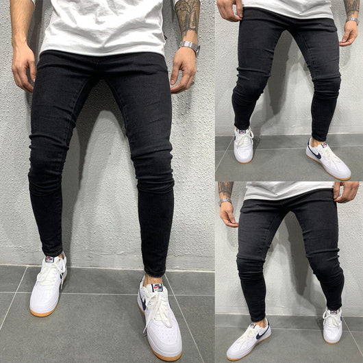 Jeans Casual Elásticos para Hombre - Image 8