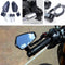 Espejo Retrovisor Modificado para Motocicleta - Espejo de Mano