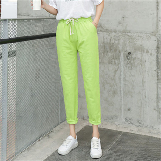 Pantalones de Lino Casual - Image 17