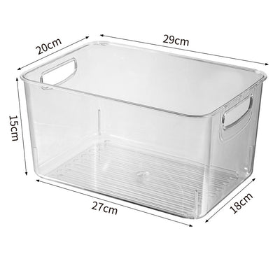 Caja Organizadora Refrigerador Transparente con Cajón - Conservación de Alimentos - Image 28