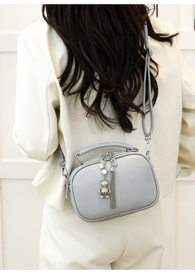 Bolso Cuadrado Pequeño con Costura Decorativa para Mujer - Image 16
