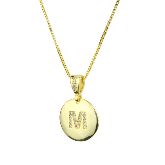 Collar de Letra Brillante con Diamante - Abecedario Completo - Image 7