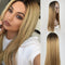 Extensiones de Cabello Liso con Degradado de Color