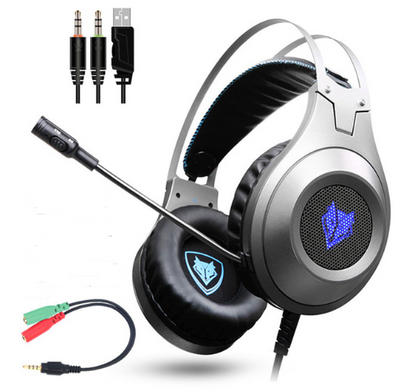 Auriculares Gaming NUBWO Wolf Bowang N2 - Headset Competitivo con Cable - Image 8