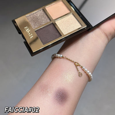 Paleta de Sombras Eyeshadow 4 Colores Tierra Ahumado Mate - Image 14