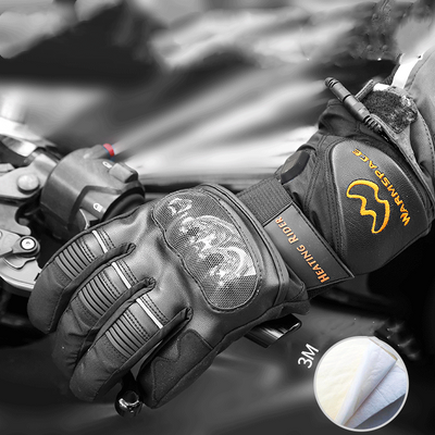 Guantes Térmicos Impermeables para Moto con Pantalla Táctil y Carga USB - Image 8
