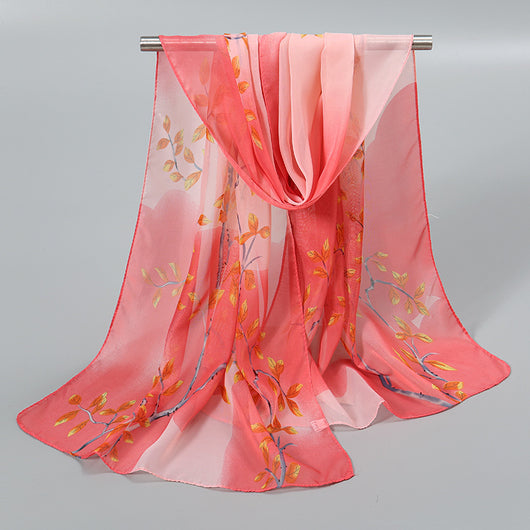Pañuelo de Seda Chiffon Elegante para Mujer - Image 16