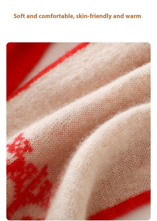 Bufanda Térmica de Cachemira Jacquard para Otoño e Invierno - Image 12