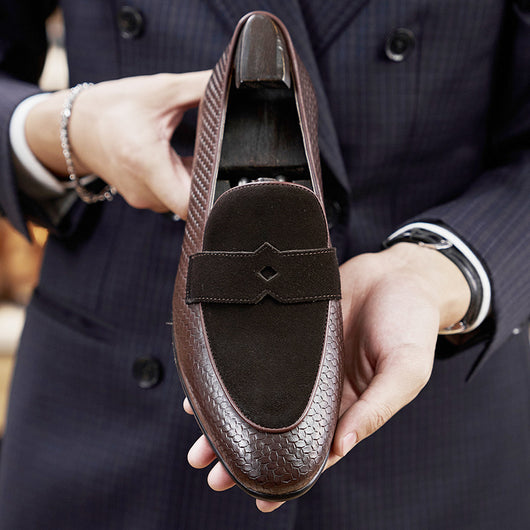 Zapatos de Cuero Ejecutivos Bajos Transpirables para Hombre - Image 5