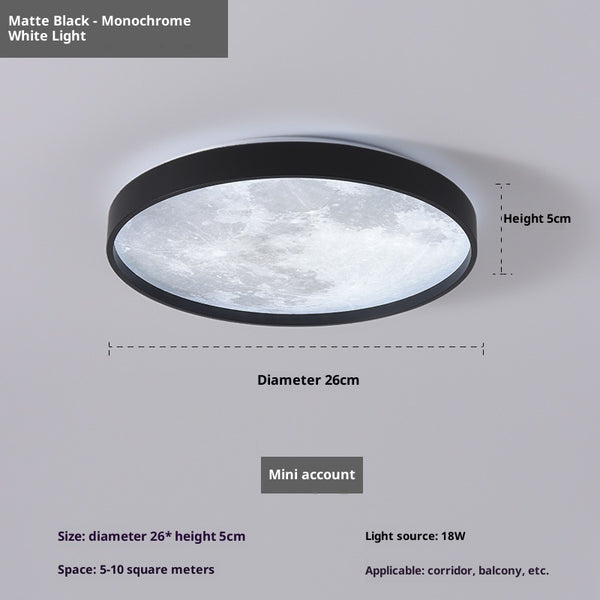 Lámpara de Techo Moderna Moon - Diseño Creativo para Dormitorio - Image 15