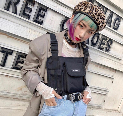Chaleco Táctico Multi-Bolsillo con Bolsa Pecho - Estilo Urban Streetwear - Image 5