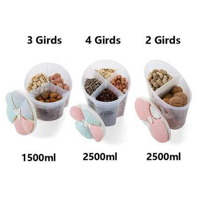 Contenedor de Almacenamiento para Alimentos Secos y Cereales con Tapa Transparente - Image 4
