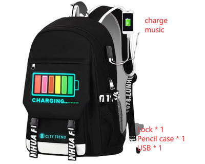 Mochila Inteligente para Hombre con Carga por Voz y Luz LED - Image 8