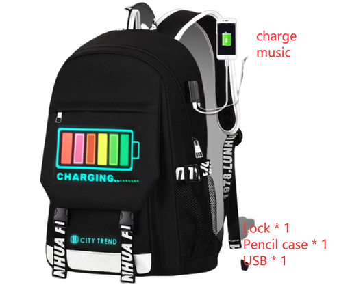 Mochila Inteligente para Hombre con Carga por Voz y Luz LED - Image 8
