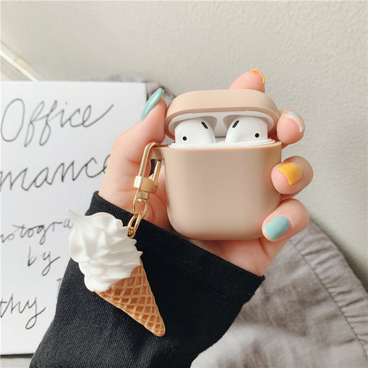 Protector de Audífonos AirPods 2 Diseño Cilindro Hielo