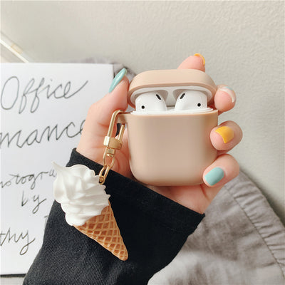 Protector de Audífonos AirPods 2 Diseño Cilindro Hielo
