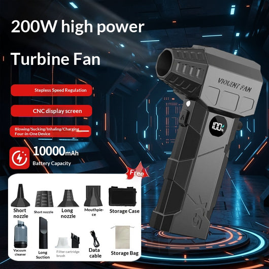 Ventilador Turbo de Alto Rendimiento 130,000 RPM Portátil - Image 9